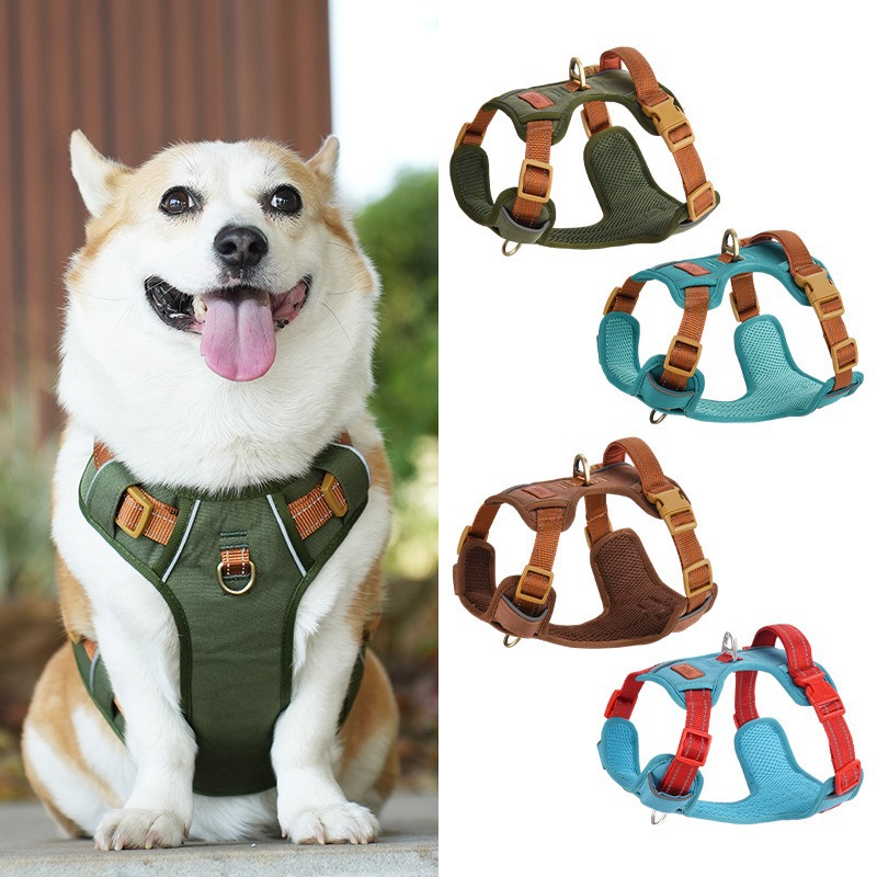 Harness Climbing Adjustable - Escape Proof Pet Harness No Pull