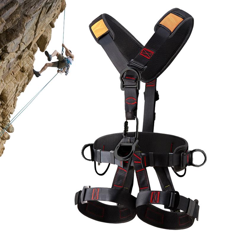 Harness Climbing Adjustable - Full Body Roofing Harnesses Five-point Safety