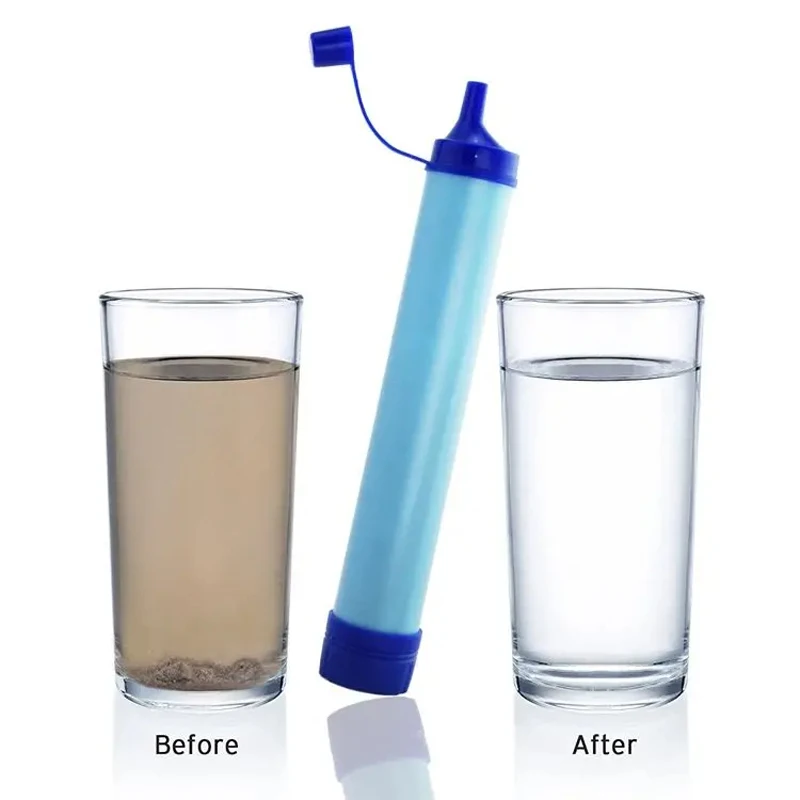 Water Filter Straw - 1pc Outdoor Mini Water Filter Straw