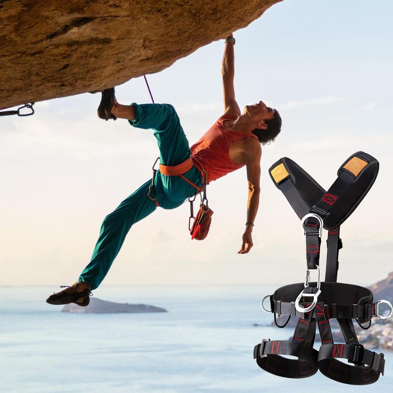 Safety Harness Fall Protection - Harness Climbing Adjustable 评论和价格