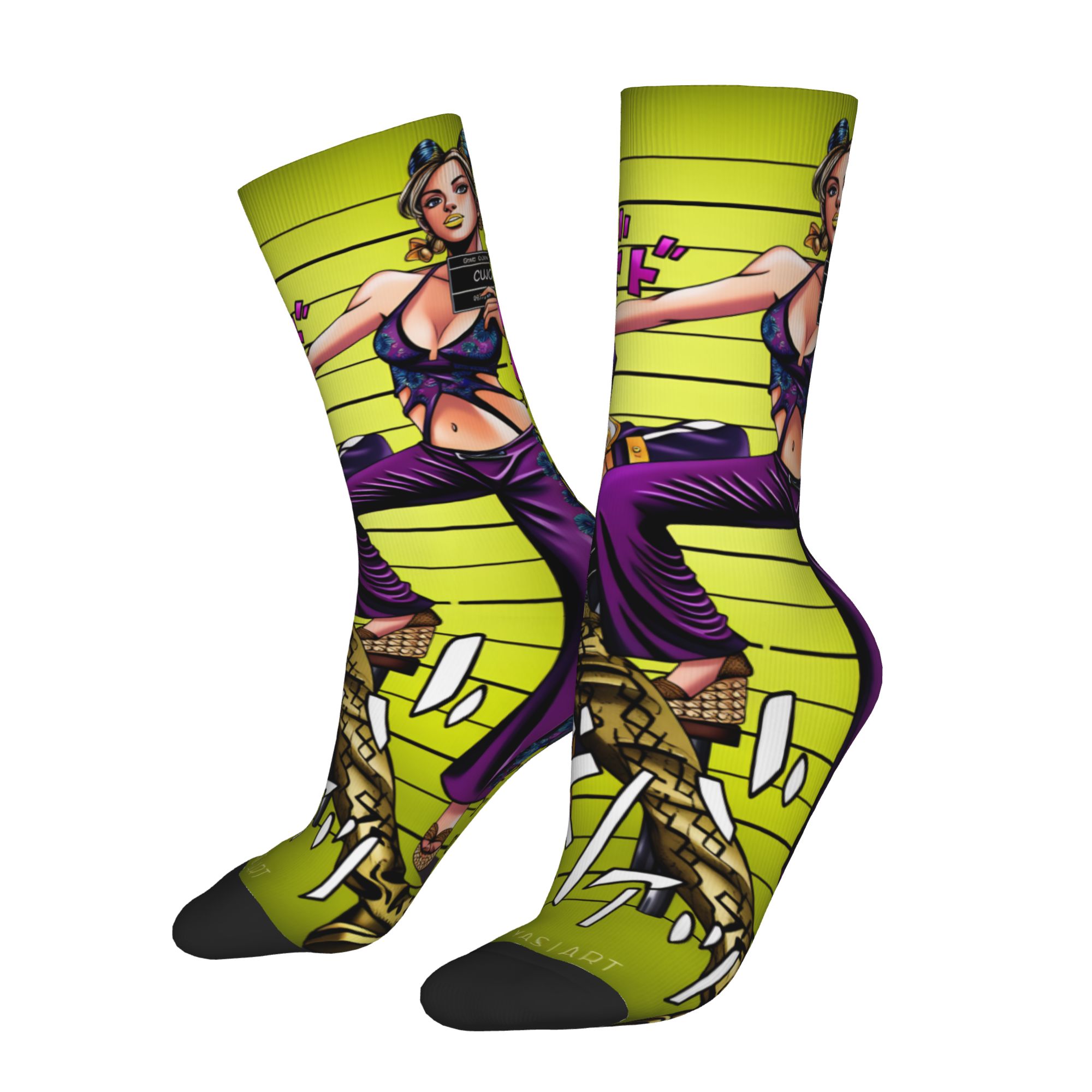JoJos Bizarre Adventure Socks  - Outdoor Adventure Japan 评论和价格