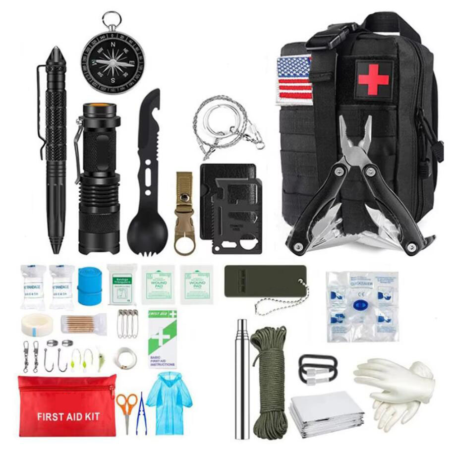 Survival First Aid Kit Surviva - Outdoor Adventure Kit 评论和价格