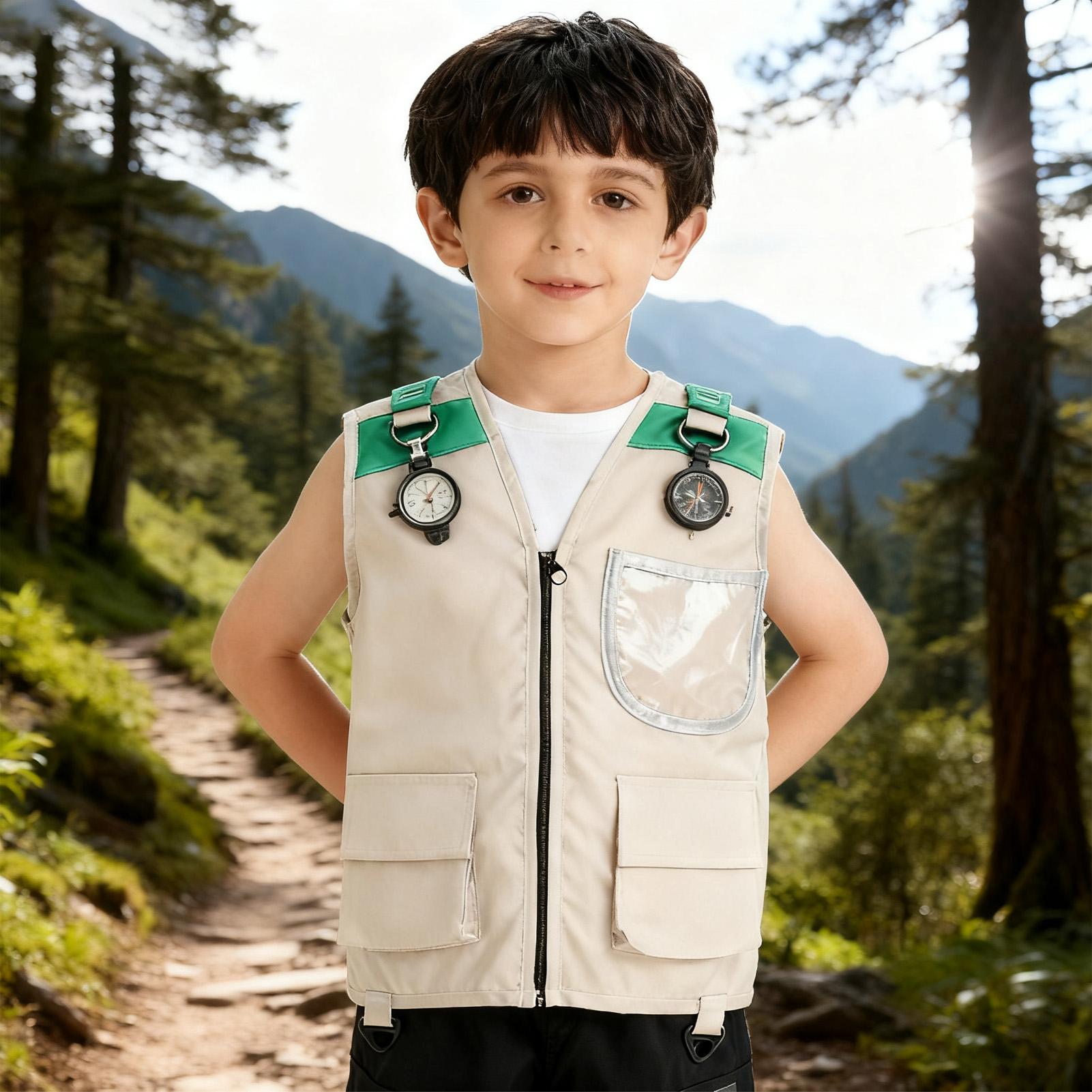 Kids Explorer Vest Costume Saf - Outdoor Adventure Kit 评论和价格