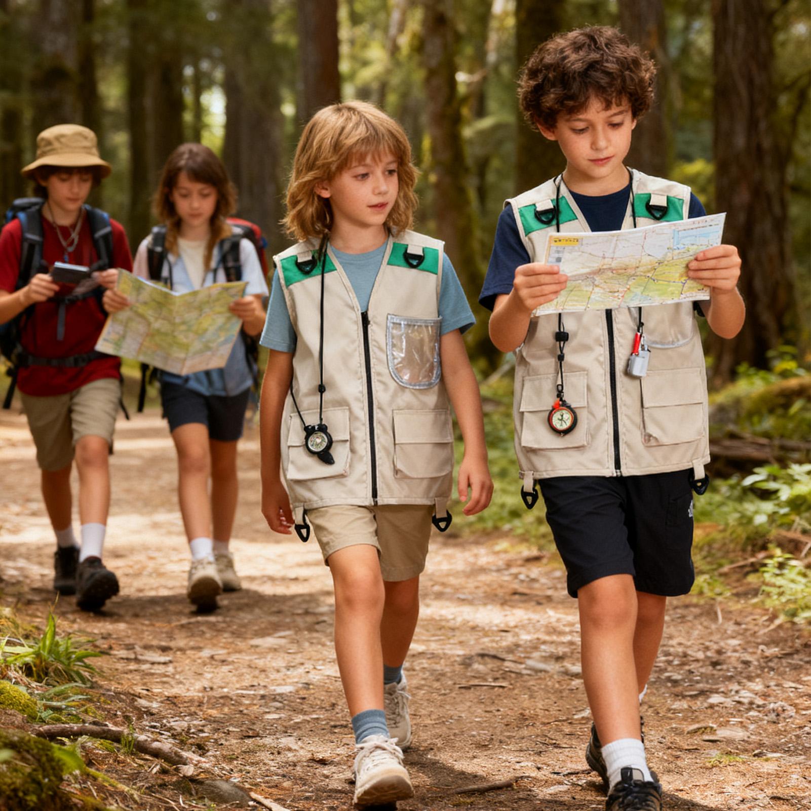 Kids Explorer Vest Costume Saf - Outdoor Adventure Kit 评论和价格