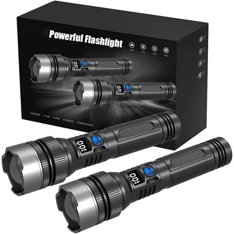 Ultra-Bright Rechargeable Flas - Outdoor Adventure Hiking 评论和价格