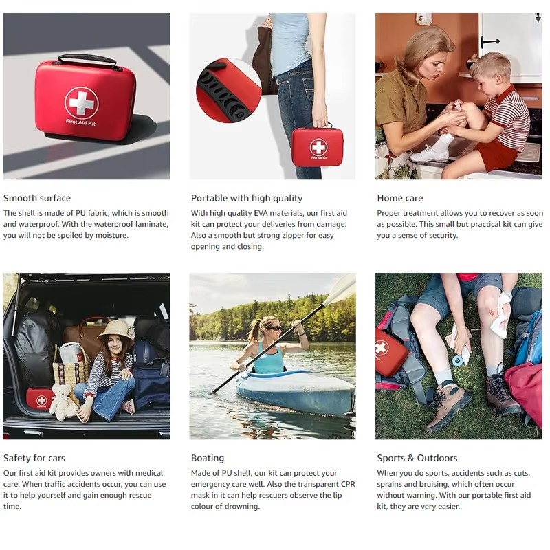 Portable First Aid Kit For Out - Outdoor Adventure Kit 评论和价格