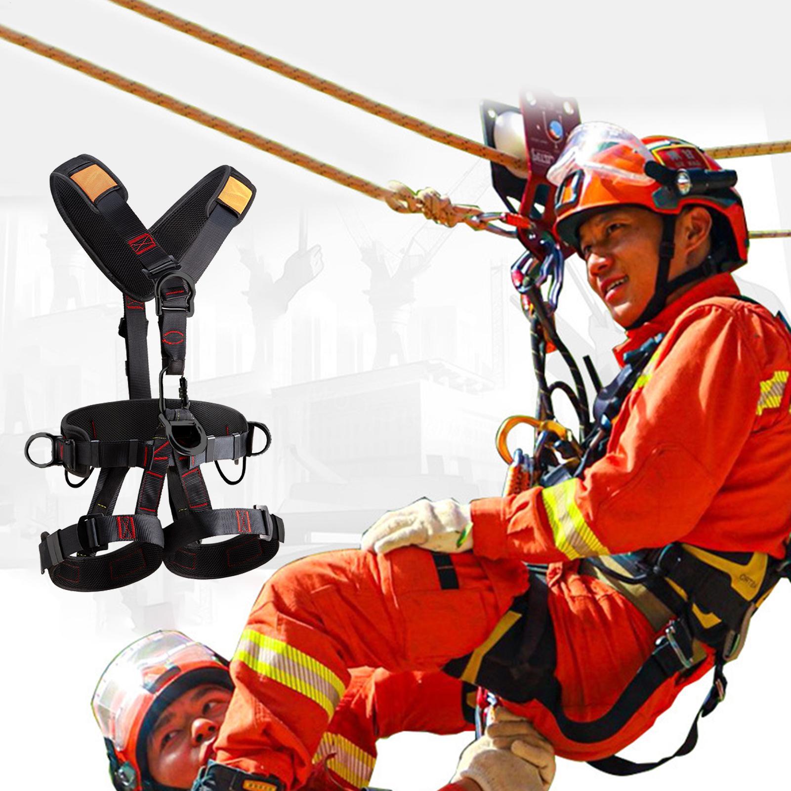 Safety Harness Fall Protection - Harness Climbing Adjustable 评论和价格